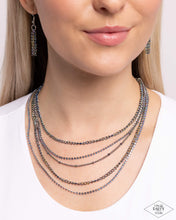 Load image into Gallery viewer, Dangerously Demure - Multi LOP Necklace - Paparazzi Accessories
