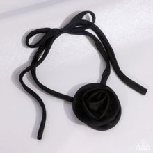 Load image into Gallery viewer, Rosette Reality - black - Paparazzi necklace
