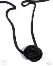 Load image into Gallery viewer, Rosette Reality - black - Paparazzi necklace
