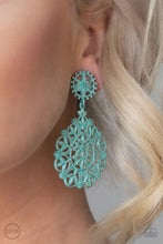 Load image into Gallery viewer, Paparazzi - Blissfully Boho - Green Clip-On
