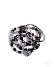 Load image into Gallery viewer, Optimistic Opulence - black - Paparazzi bracelet
