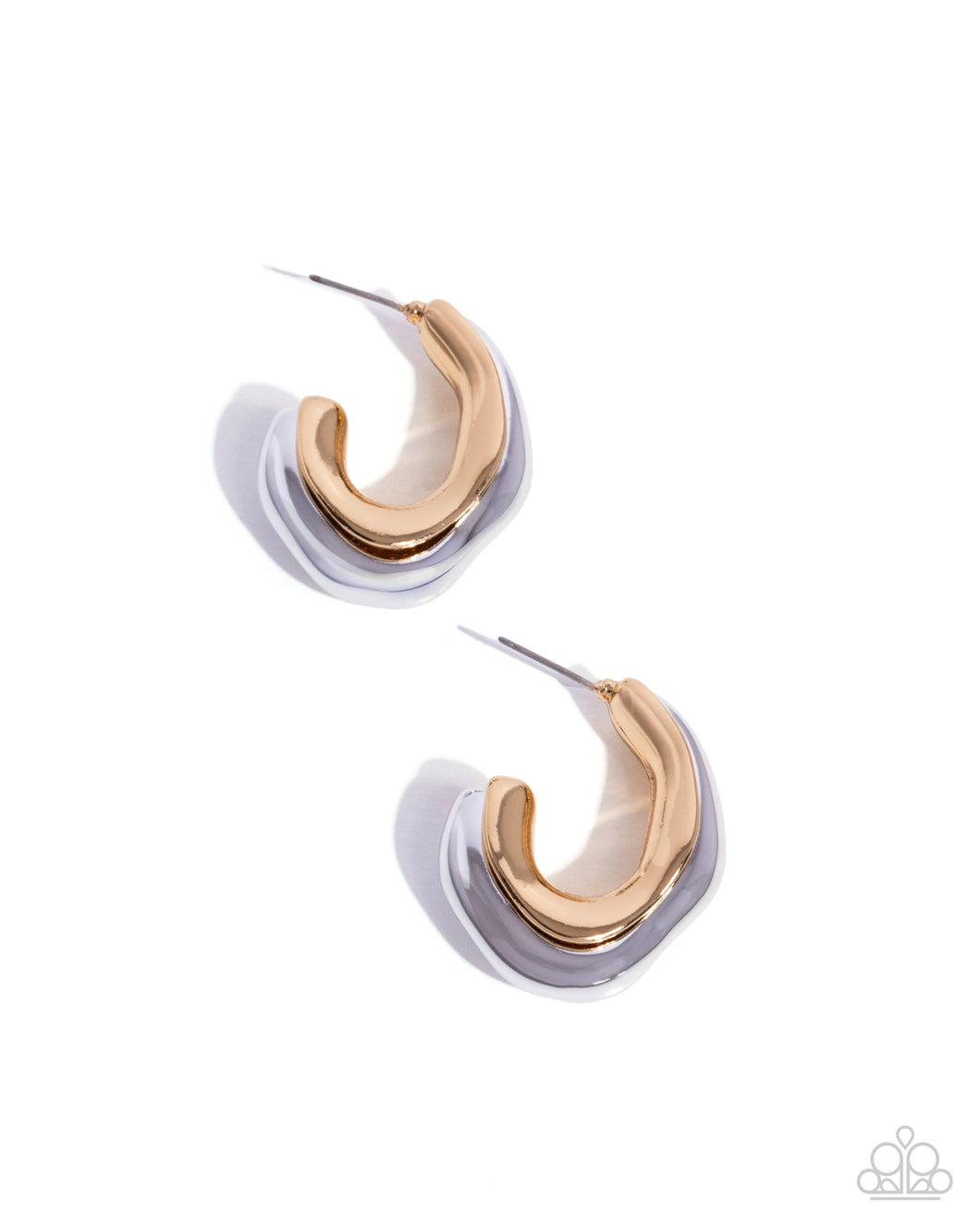 Metallic Multicolored - Multi Metal Hoops