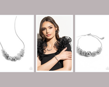 Load image into Gallery viewer, Gilded Gift - White Set - Paparazzi
