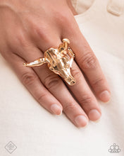 Load image into Gallery viewer, Texan Tutor - Gold Ring
