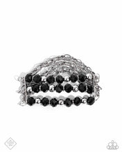 Load image into Gallery viewer, Vicious Vibe - Black - Paparazzi Bracelet
