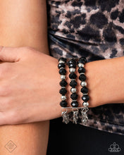 Load image into Gallery viewer, Vicious Vibe - Black - Paparazzi Bracelet
