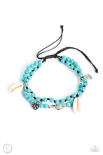 Load image into Gallery viewer, Buy and Shell - Blue Anklet
