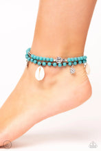 Load image into Gallery viewer, Buy and Shell - Blue Anklet
