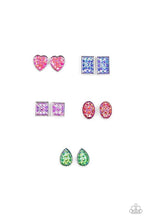 Load image into Gallery viewer, Starlet Shimmer Glitzy Iridescent Shape Earrings

