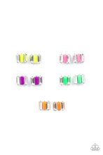 Load image into Gallery viewer, Starlet Shimmer Neon Accents Earrings
