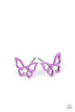 Load image into Gallery viewer, Starlet Shimmer Butterfly Earrings
