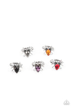 Load image into Gallery viewer, Spooky Spider Starlet Shimmer Rings
