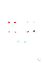 Load image into Gallery viewer, Starlet Shimmer Dainty Glass-Like Bead Earrings
