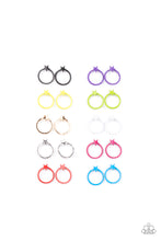 Load image into Gallery viewer, Starlet Shimmer Dainty Star Hoops
