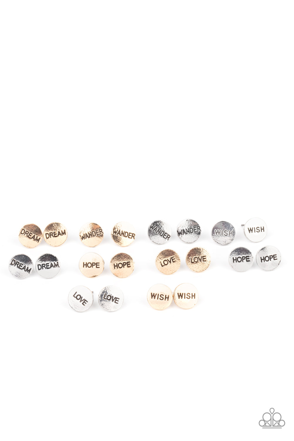 Starlet Shimmer Inspirational Word Earrings