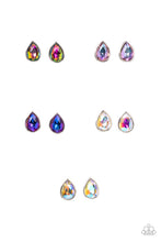Load image into Gallery viewer, Starlet Shimmer Teardrop Gems Earrings
