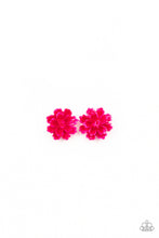 Load image into Gallery viewer, Starlet Shimmer Floral Frame Earrings

