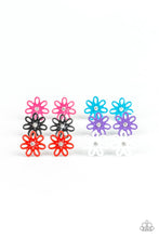 Load image into Gallery viewer, Starlet Shimmer Flower Earrings
