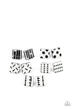 Load image into Gallery viewer, Paparazzi ♥ Starlet Shimmer Earring Kit - Black and White
