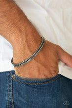 Load image into Gallery viewer, One-Two Knockout - Black Mens Bracelet
