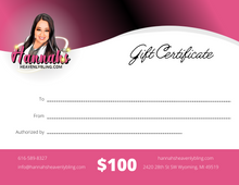 Load image into Gallery viewer, Hannah&#39;s Heavenly Bling Gift Card
