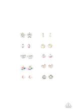 Load image into Gallery viewer, Starlet Shimmer Iridescent Rhinestones Shape Earrings
