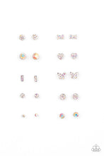 Load image into Gallery viewer, Starlet Shimmer Dainty Iridescent Rhinestone Earrings
