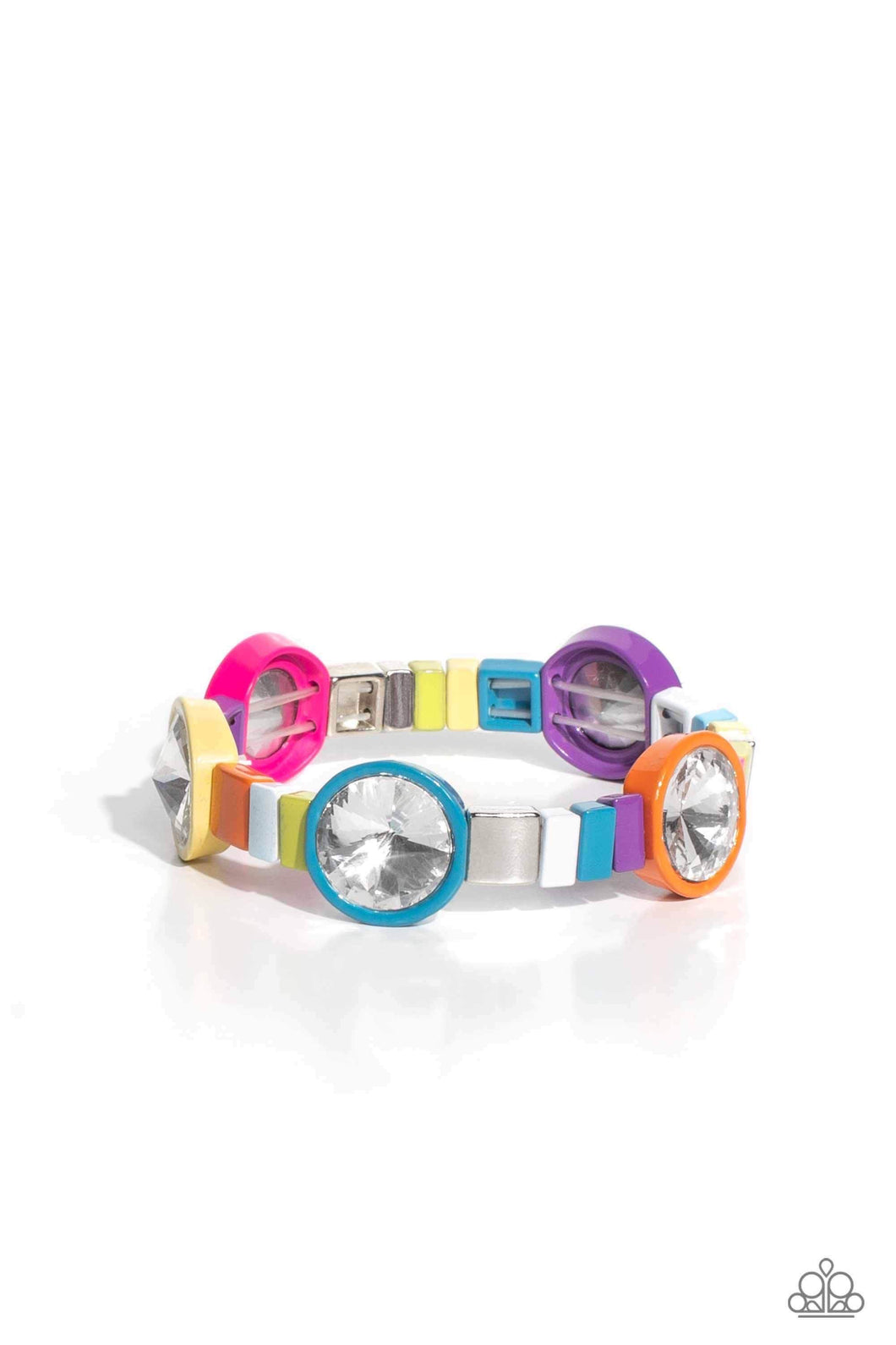 Multicolored Madness - Multi Bracelet - Paparazzi