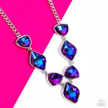 Load image into Gallery viewer, Glittering Geometrics - purple
