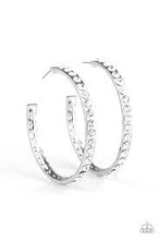 Load image into Gallery viewer, Global Gleam - Silver Hoop
