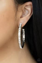 Load image into Gallery viewer, Global Gleam - Silver Hoop
