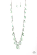 Load image into Gallery viewer, Glow And Steady Wins The Race - Green Necklace
