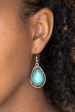 Load image into Gallery viewer, Abstract Anthropology - Blue Earrings
