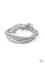 Load image into Gallery viewer, What Goes Around - Multi Iridescent Gem Wrap Bracelet LOP
