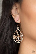 Load image into Gallery viewer, Enchanted Vines - Rose Gold Earrings
