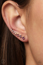 Load image into Gallery viewer, STARLIGHT Show - Pink ✧ Ear Crawler Post Earring
