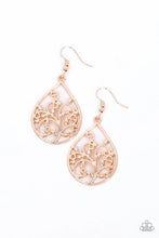 Load image into Gallery viewer, Enchanted Vines - Rose Gold Earrings
