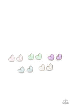 Load image into Gallery viewer, Starlet Shimmer Sparkly Heart Earrings
