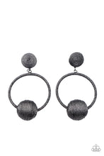 Load image into Gallery viewer, Social Sphere - Black Earrings LOP
