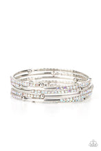 Load image into Gallery viewer, Camera Shy Simmer - Multi IRIDESCENT Bracelet - Life of the Party Exclusive November 2021
